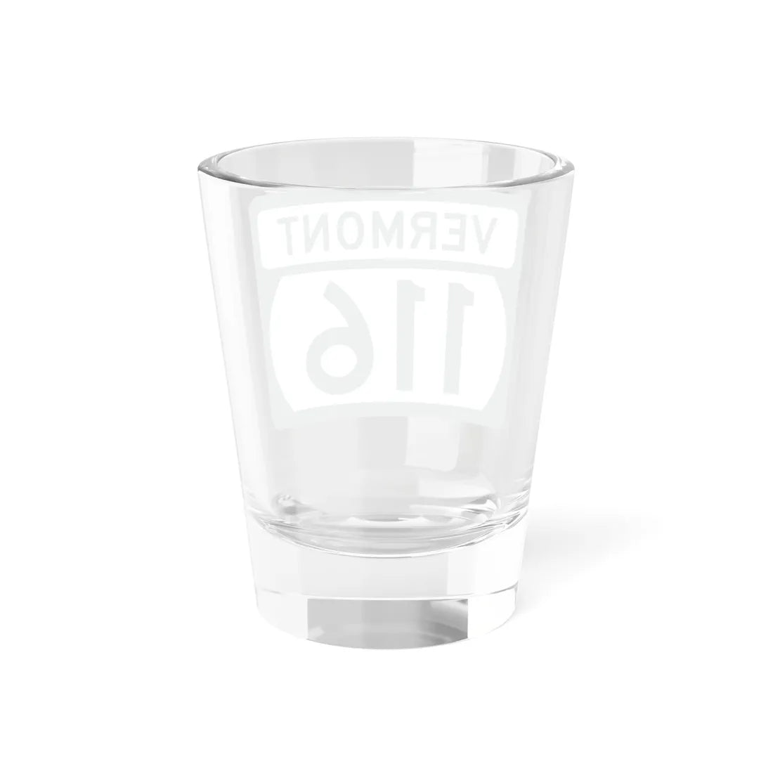 Vermont 116 (Vermont) (Road Sign) Shot Glass 1.5oz - Go Mug Yourself