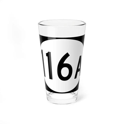 Vermont 116A (Vermont) (Road Sign) Pint Glass 16oz 16oz - Go Mug Yourself