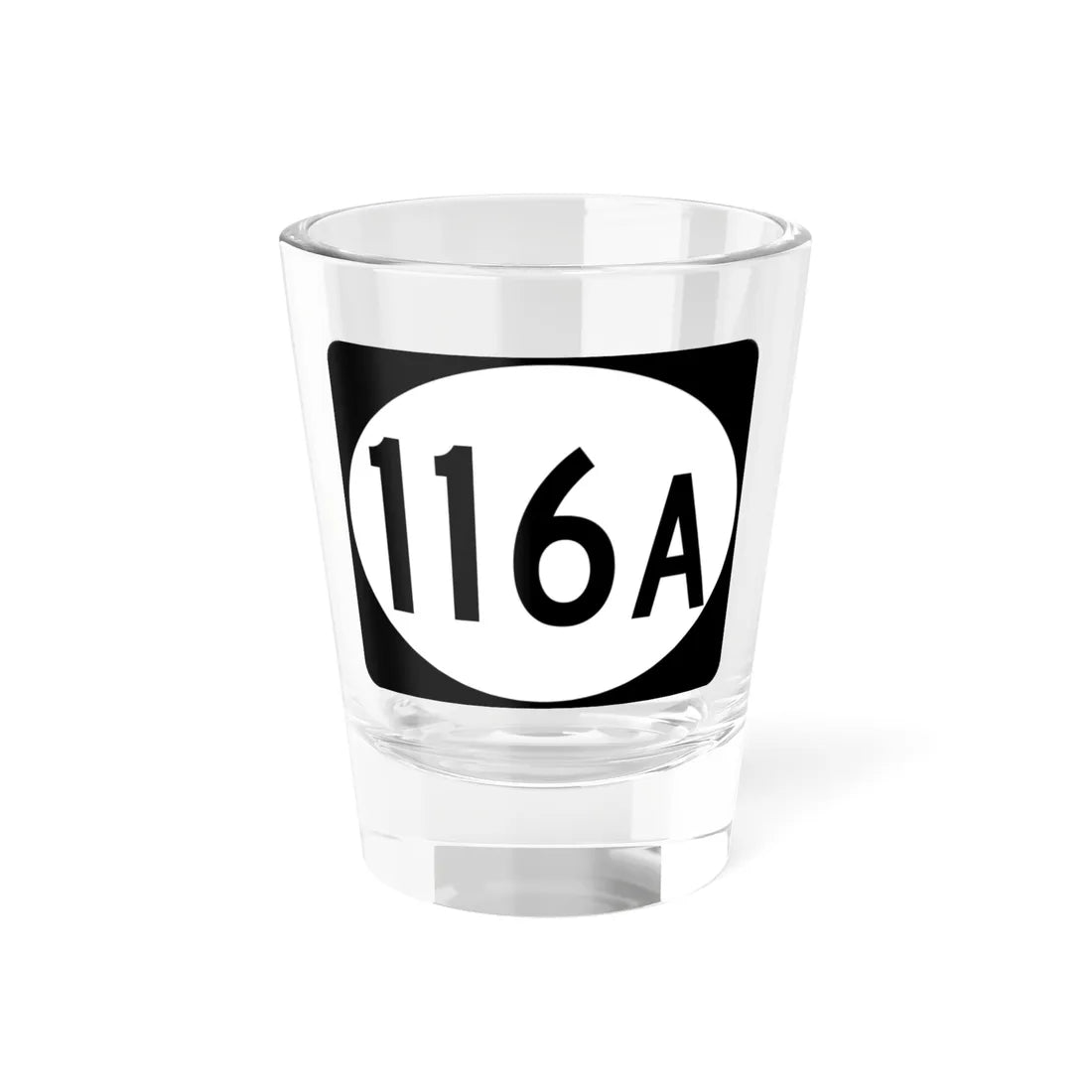 Vermont 116A (Vermont) (Road Sign) Shot Glass 1.5oz 1.5oz - Go Mug Yourself