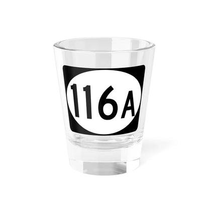Vermont 116A (Vermont) (Road Sign) Shot Glass 1.5oz 1.5oz - Go Mug Yourself