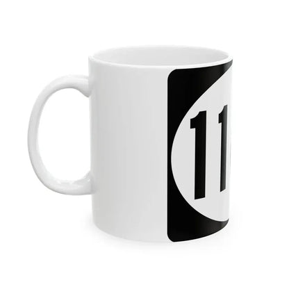 Vermont 116A (Vermont) (Road Sign) White Coffee Mug - Go Mug Yourself