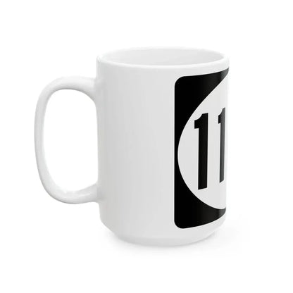 Vermont 116A (Vermont) (Road Sign) White Coffee Mug - Go Mug Yourself