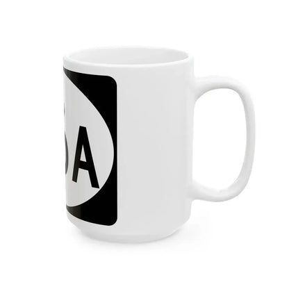 Vermont 116A (Vermont) (Road Sign) White Coffee Mug - Go Mug Yourself
