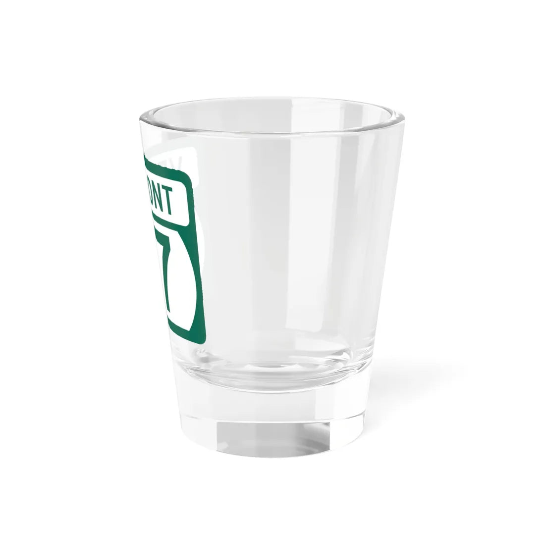 Vermont 117 (Vermont) (Road Sign) Shot Glass 1.5oz - Go Mug Yourself