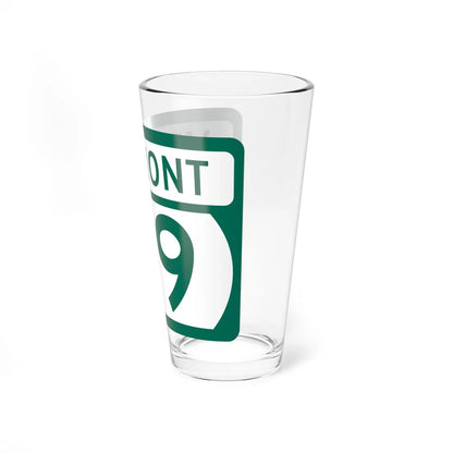Vermont 119 (Vermont) (Road Sign) Pint Glss 16oz - Go Mug Yourself