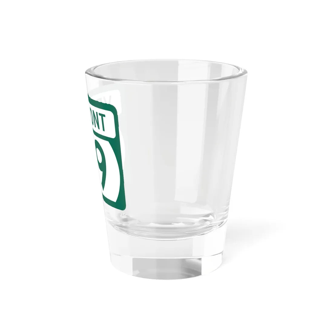 Vermont 119 (Vermont) (Road Sign) Shot Glass 1.5oz - Go Mug Yourself