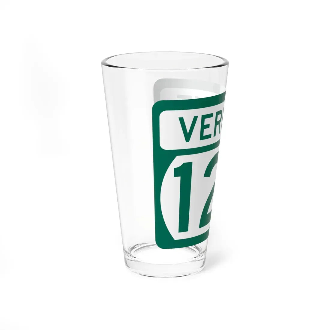 Vermont 120 (Vermont) (Road Sign) Pint Glass 16oz - Go Mug Yourself