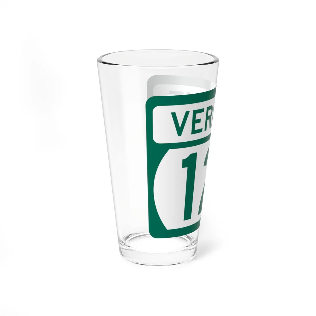 Vermont 121 (Vermont) (Road Sign) Pint Glss 16oz - Go Mug Yourself