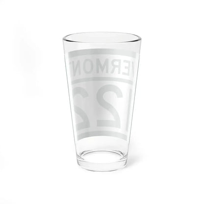 Vermont 122 (Vermont) (Road Sign) Pint Glass 16oz - Go Mug Yourself