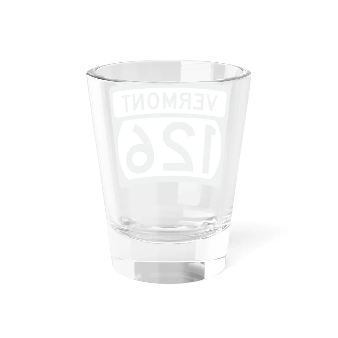 Vermont 126 (Vermont) (Road Sign) Shot Glass 1.5oz - Go Mug Yourself