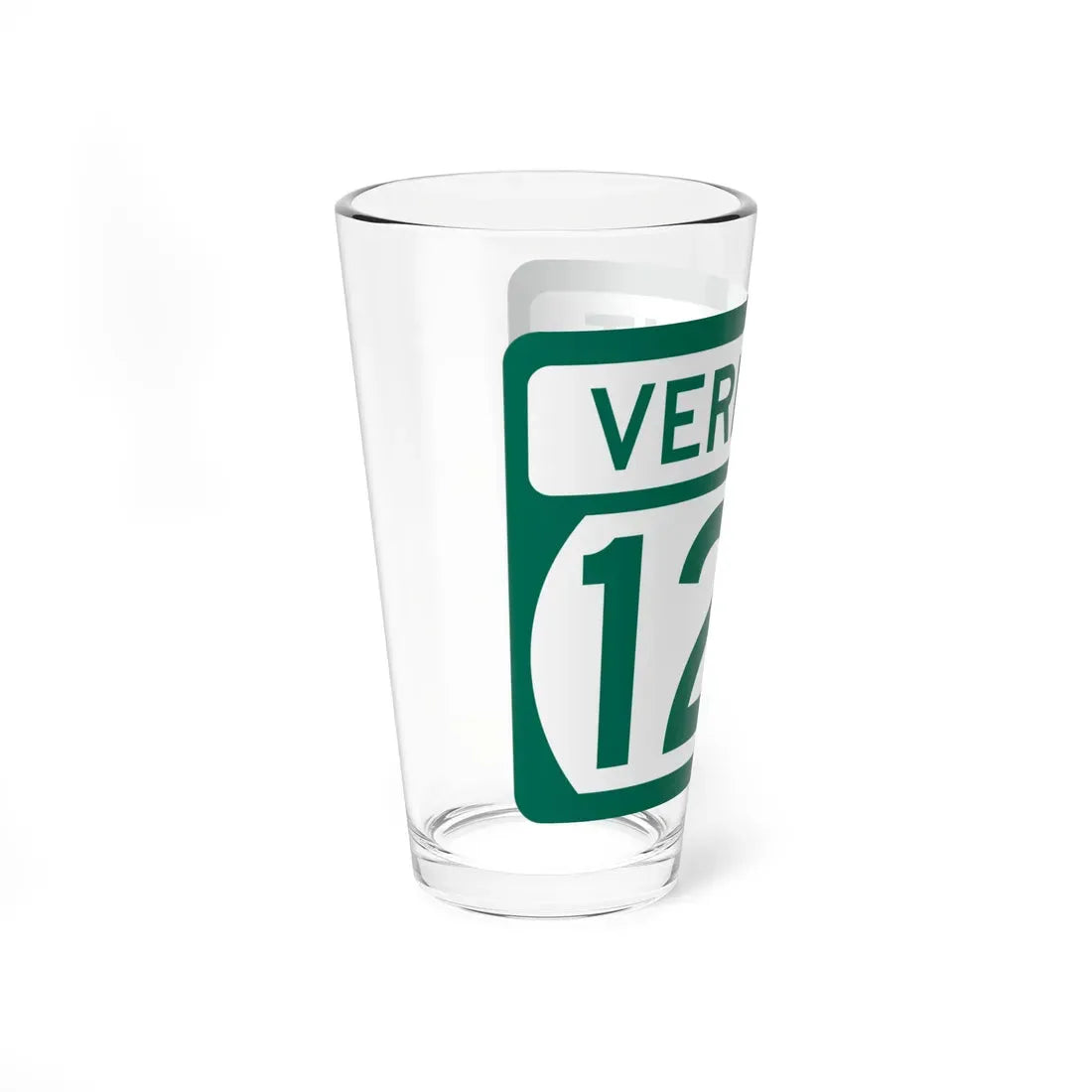 Vermont 127 (Vermont) (Road Sign) Pint Glass 16oz - Go Mug Yourself