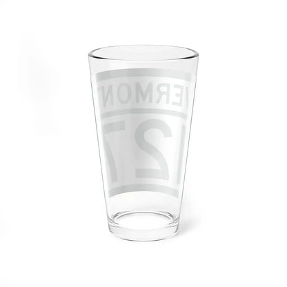 Vermont 127 (Vermont) (Road Sign) Pint Glass 16oz - Go Mug Yourself