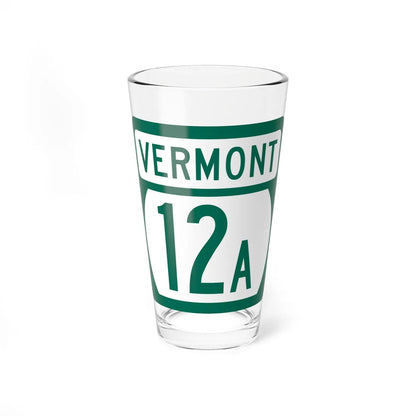 Vermont 12A (Vermont) (Road Sign) Pint Glss 16oz 16oz - Go Mug Yourself