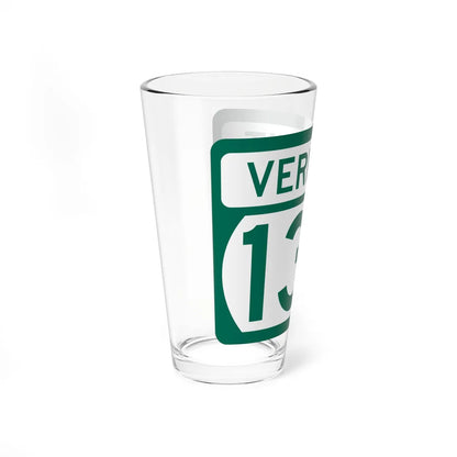 Vermont 136 (Vermont) (Road Sign) Pint Glss 16oz - Go Mug Yourself