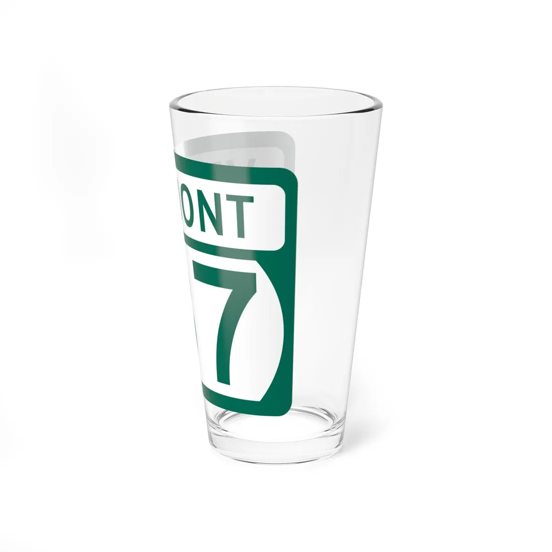 Vermont 137 (Vermont) (Road Sign) Pint Glss 16oz - Go Mug Yourself