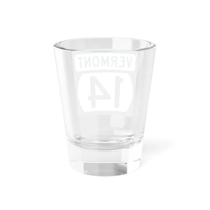 Vermont 14 (Vermont) (Road Sign) Shot Glass 1.5oz - Go Mug Yourself