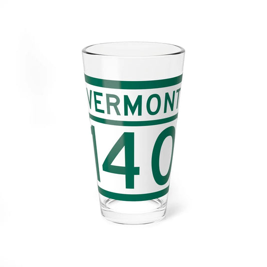 Vermont 140 (Vermont) (Road Sign) Pint Glss 16oz 16oz - Go Mug Yourself