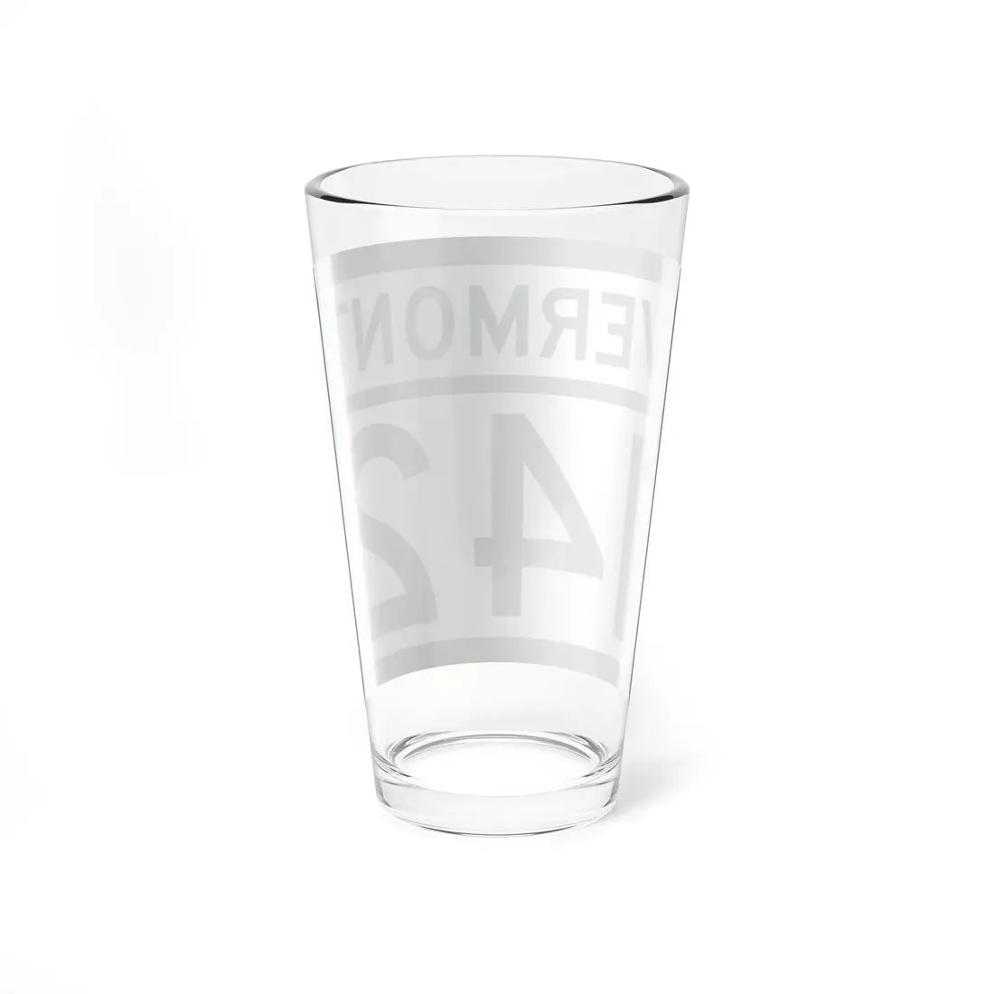 Vermont 142 (Vermont) (Road Sign) Pint Glass 16oz - Go Mug Yourself