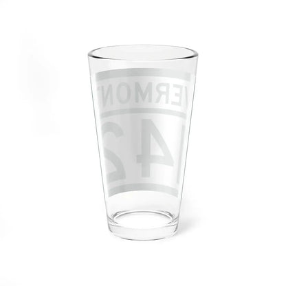 Vermont 142 (Vermont) (Road Sign) Pint Glass 16oz - Go Mug Yourself