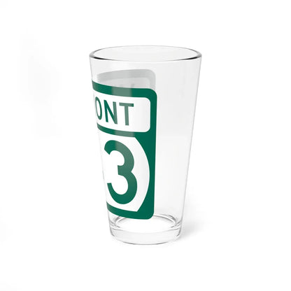 Vermont 143 (Vermont) (Road Sign) Pint Glass 16oz - Go Mug Yourself