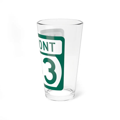 Vermont 143 (Vermont) (Road Sign) Pint Glss 16oz - Go Mug Yourself