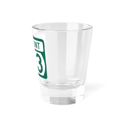 Vermont 143 (Vermont) (Road Sign) Shot Glass 1.5oz - Go Mug Yourself