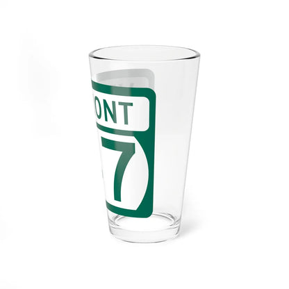 Vermont 147 (Vermont) (Road Sign) Pint Glss 16oz - Go Mug Yourself