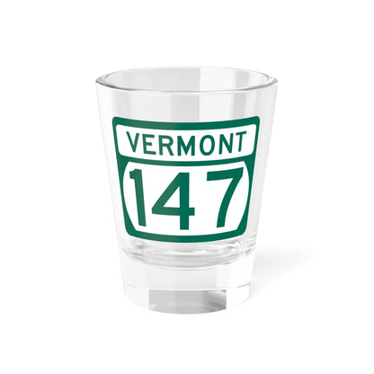 Vermont 147 (Vermont) (Road Sign) Shot Glass 1.5oz 1.5oz - Go Mug Yourself