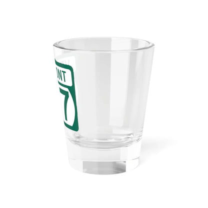 Vermont 147 (Vermont) (Road Sign) Shot Glass 1.5oz - Go Mug Yourself