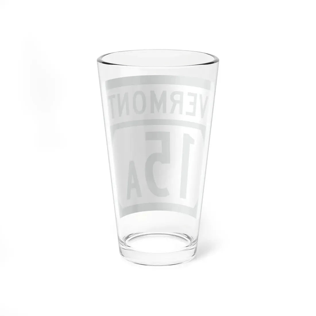 Vermont 15A (Vermont) (Road Sign) Pint Glass 16oz - Go Mug Yourself