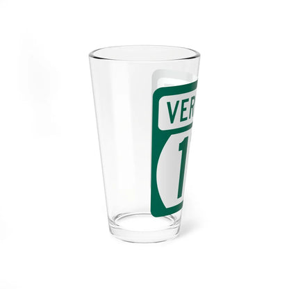 Vermont 17 (Vermont) (Road Sign) Pint Glss 16oz - Go Mug Yourself