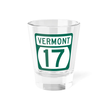 Vermont 17 (Vermont) (Road Sign) Shot Glass 1.5oz 1.5oz - Go Mug Yourself