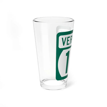 Vermont 18 (Vermont) (Road Sign) Pint Glass 16oz - Go Mug Yourself
