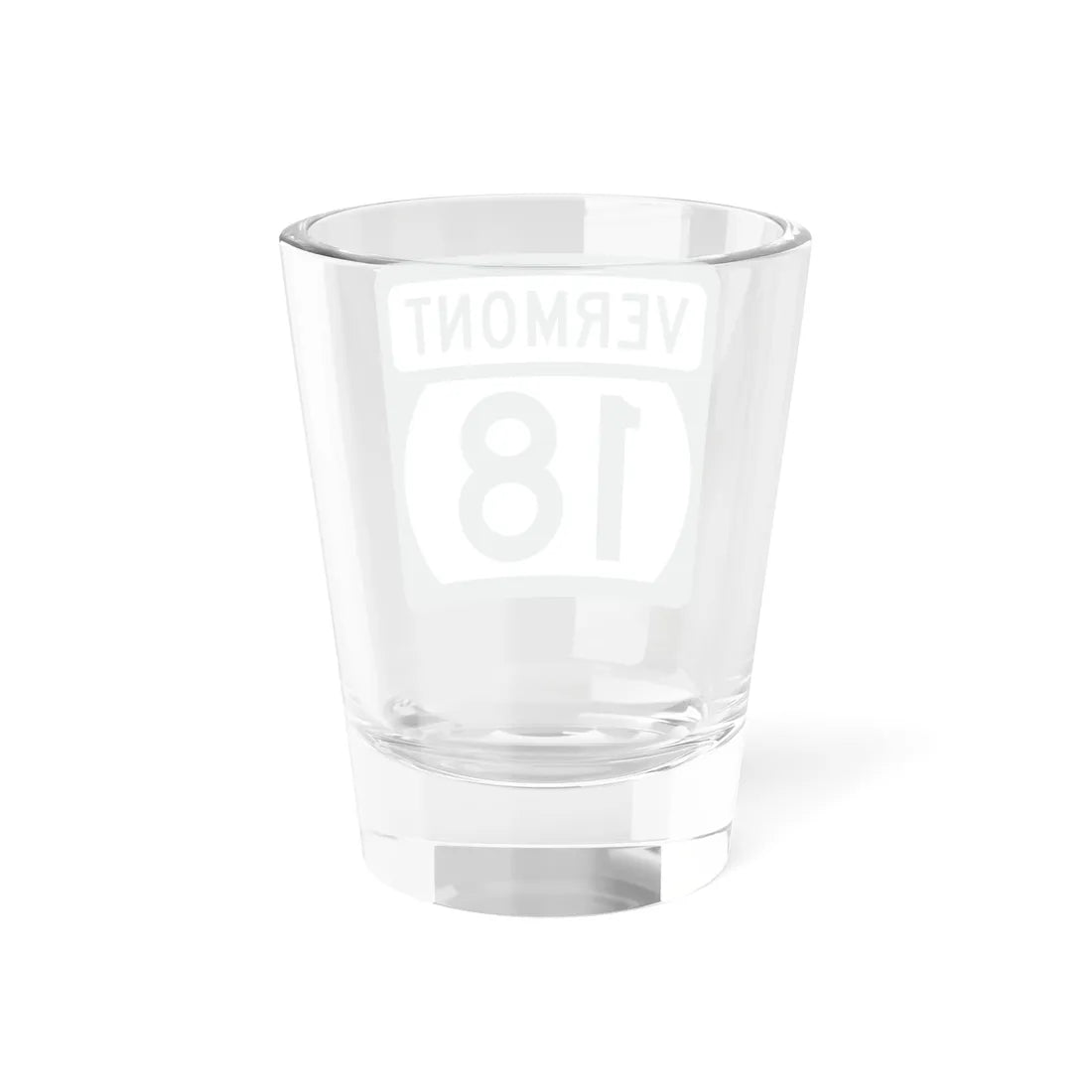 Vermont 18 (Vermont) (Road Sign) Shot Glass 1.5oz - Go Mug Yourself