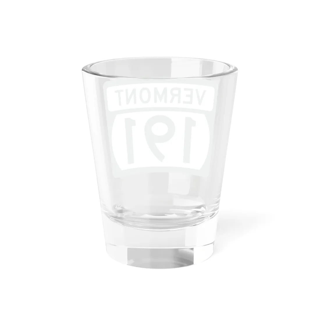 Vermont 191 (Vermont) (Road Sign) Shot Glass 1.5oz - Go Mug Yourself