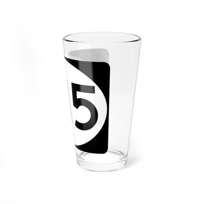 Vermont 215 town (Vermont) (Road Sign) Pint Glass 16oz - Go Mug Yourself