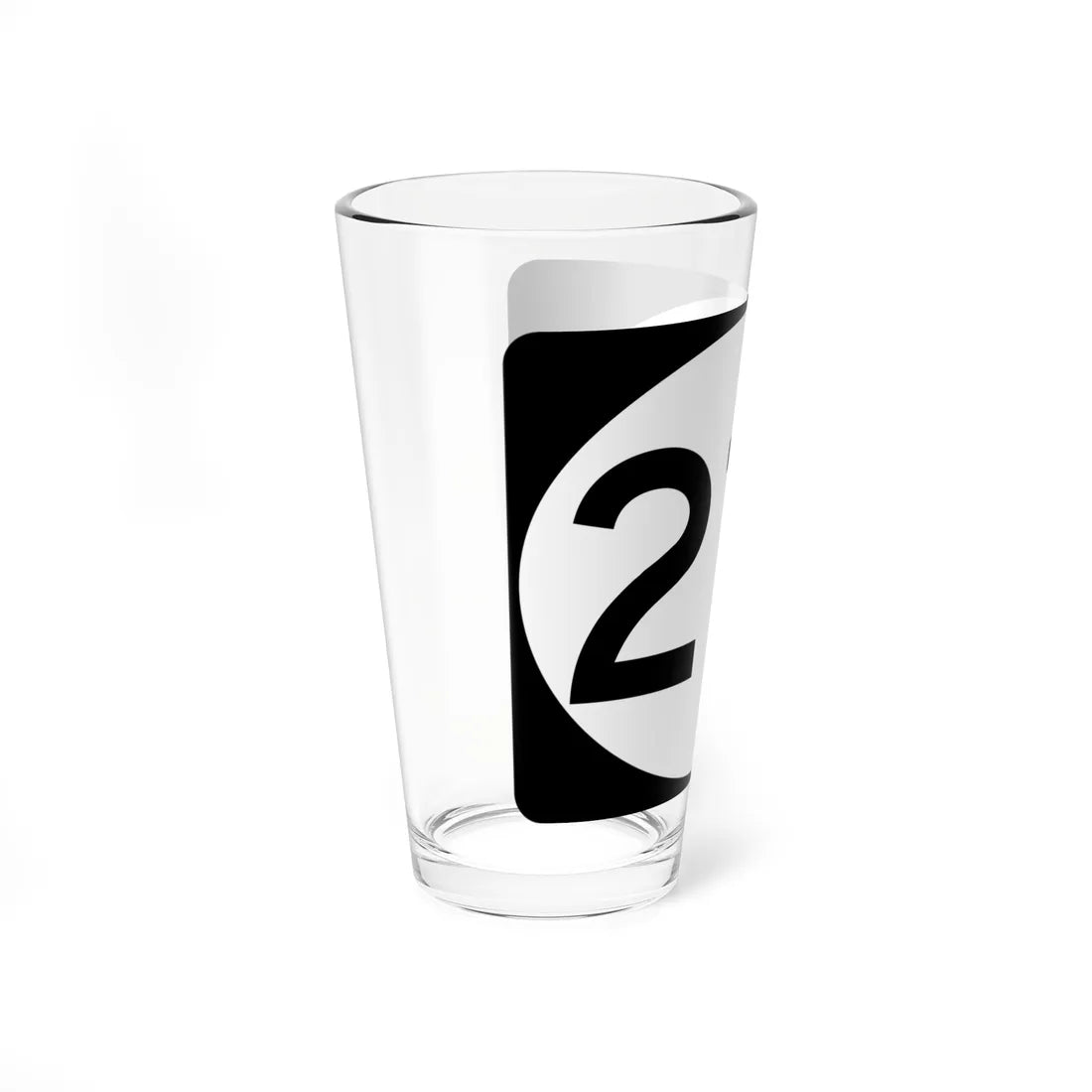 Vermont 215 town (Vermont) (Road Sign) Pint Glss 16oz - Go Mug Yourself