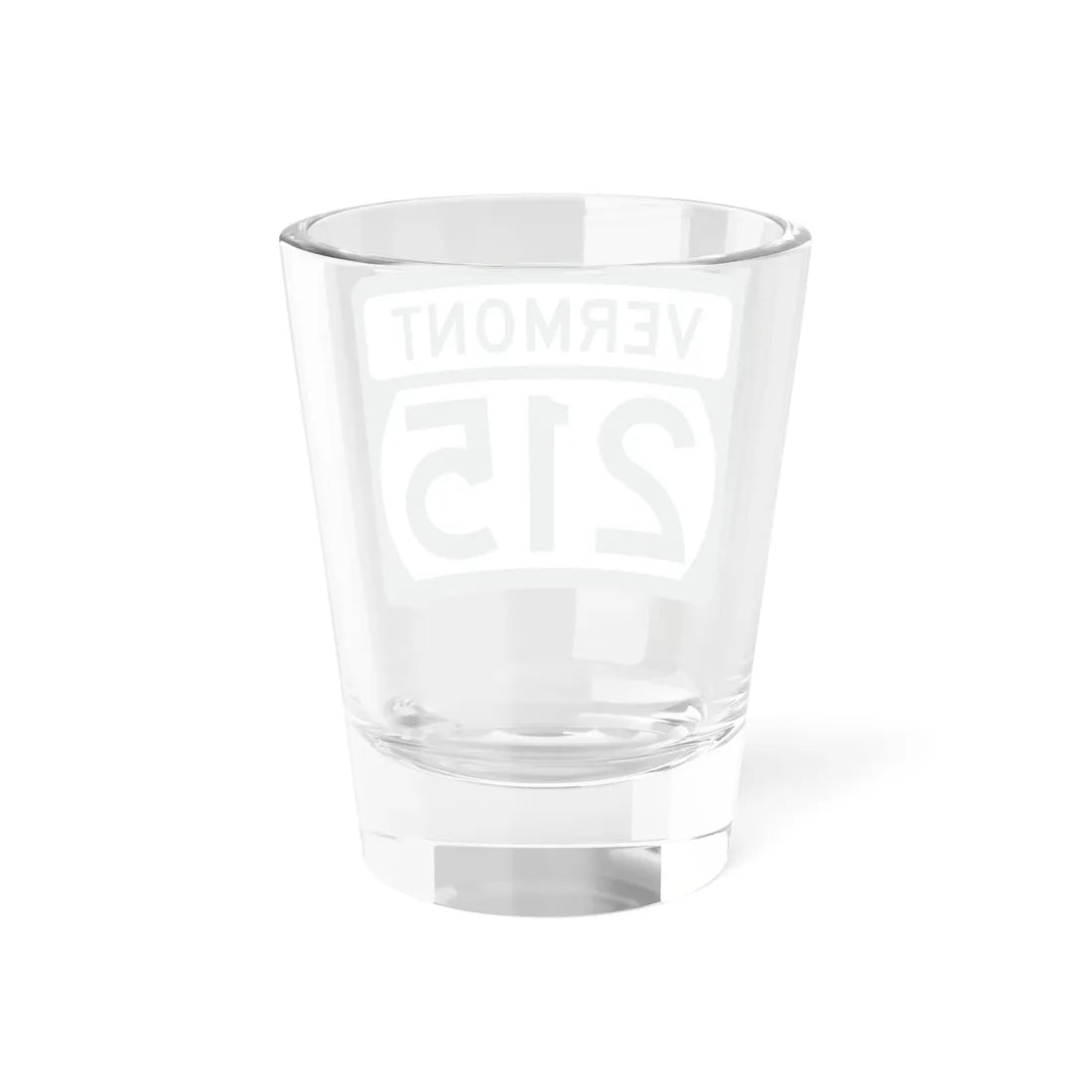 Vermont 215 (Vermont) (Road Sign) Shot Glass 1.5oz - Go Mug Yourself