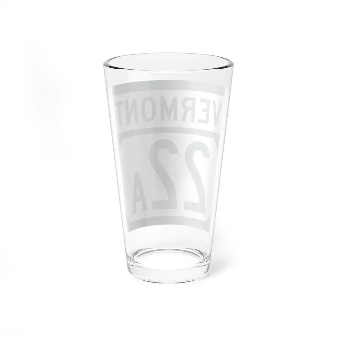 Vermont 22A (Vermont) (Road Sign) Pint Glass 16oz - Go Mug Yourself