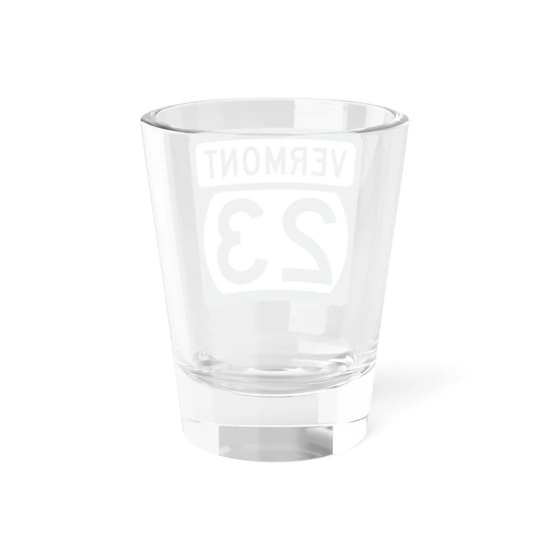 Vermont 23 (Vermont) (Road Sign) Shot Glass 1.5oz - Go Mug Yourself