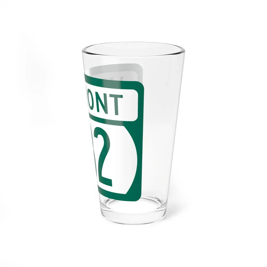 Vermont 232 (Vermont) (Road Sign) Pint Glass 16oz - Go Mug Yourself