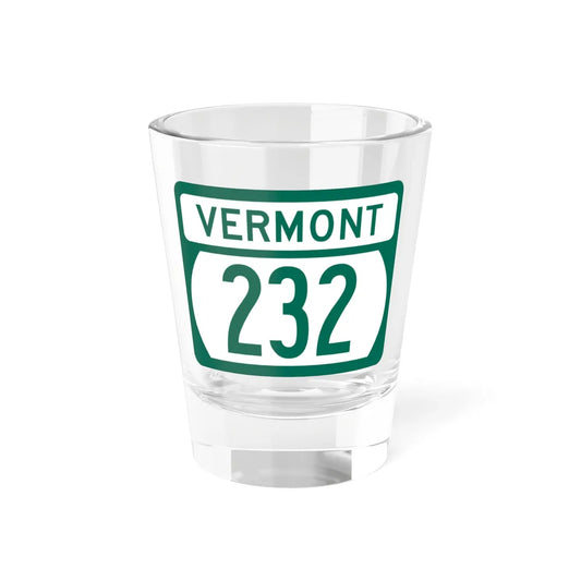 Vermont 232 (Vermont) (Road Sign) Shot Glass 1.5oz 1.5oz - Go Mug Yourself