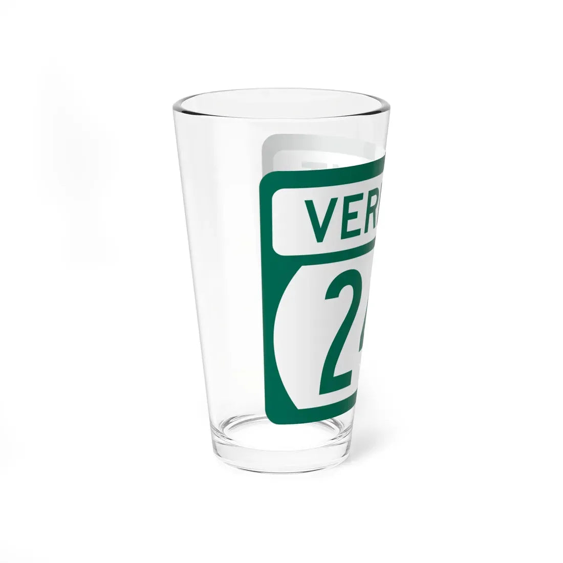 Vermont 242 (Vermont) (Road Sign) Pint Glass 16oz - Go Mug Yourself