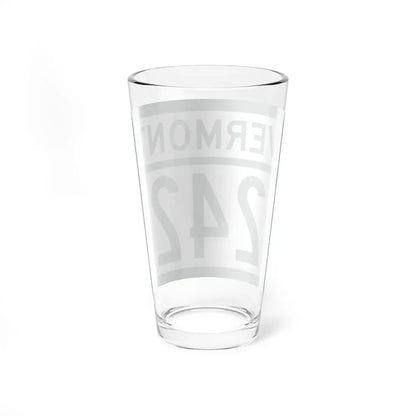 Vermont 242 (Vermont) (Road Sign) Pint Glass 16oz - Go Mug Yourself