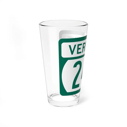 Vermont 242 (Vermont) (Road Sign) Pint Glss 16oz - Go Mug Yourself
