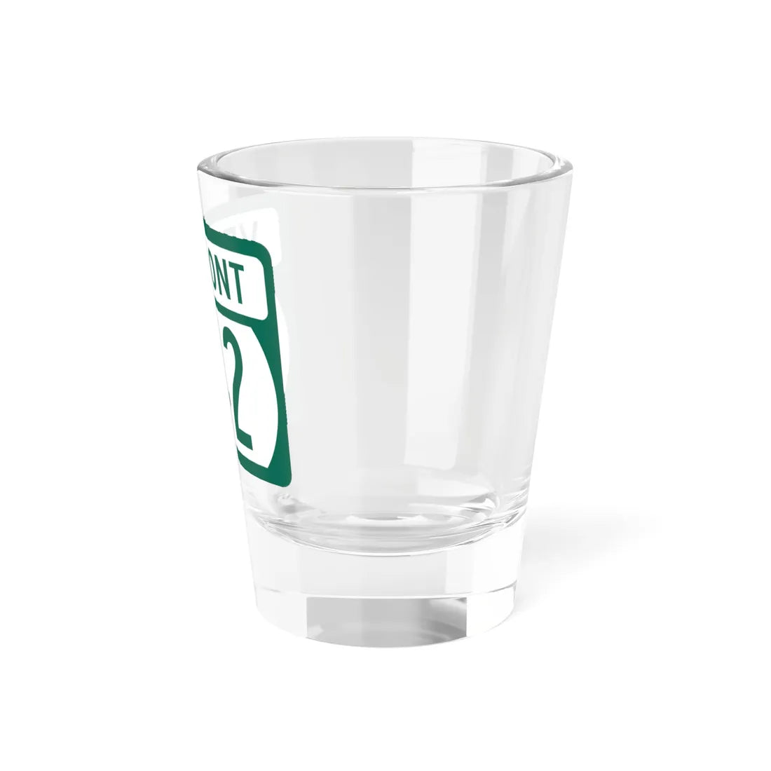 Vermont 242 (Vermont) (Road Sign) Shot Glass 1.5oz - Go Mug Yourself
