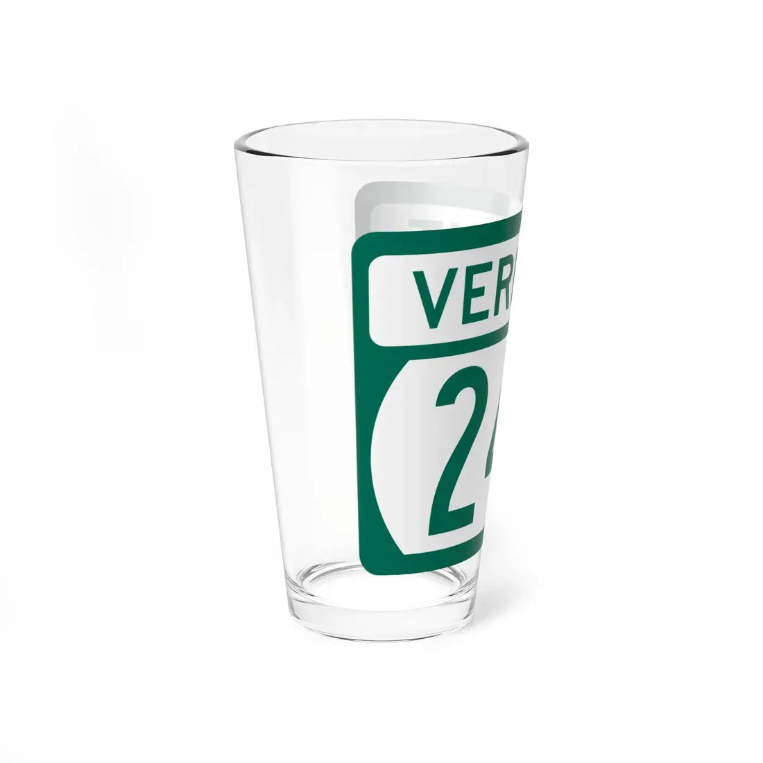 Vermont 244 (Vermont) (Road Sign) Pint Glass 16oz - Go Mug Yourself