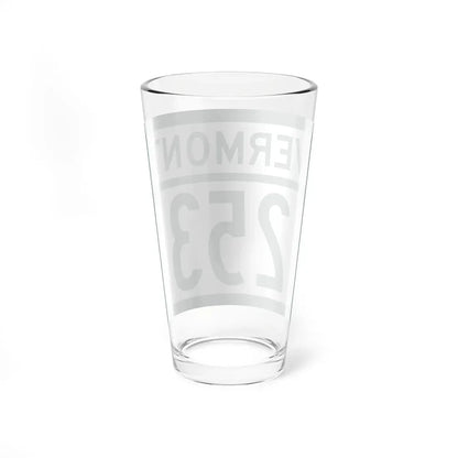 Vermont 253 (Vermont) (Road Sign) Pint Glass 16oz - Go Mug Yourself
