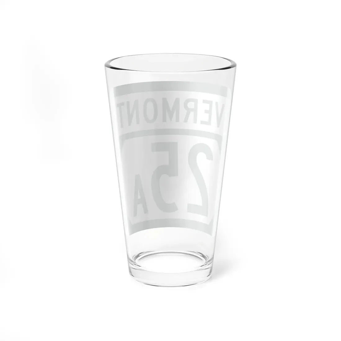 Vermont 25A (Vermont) (Road Sign) Pint Glass 16oz - Go Mug Yourself