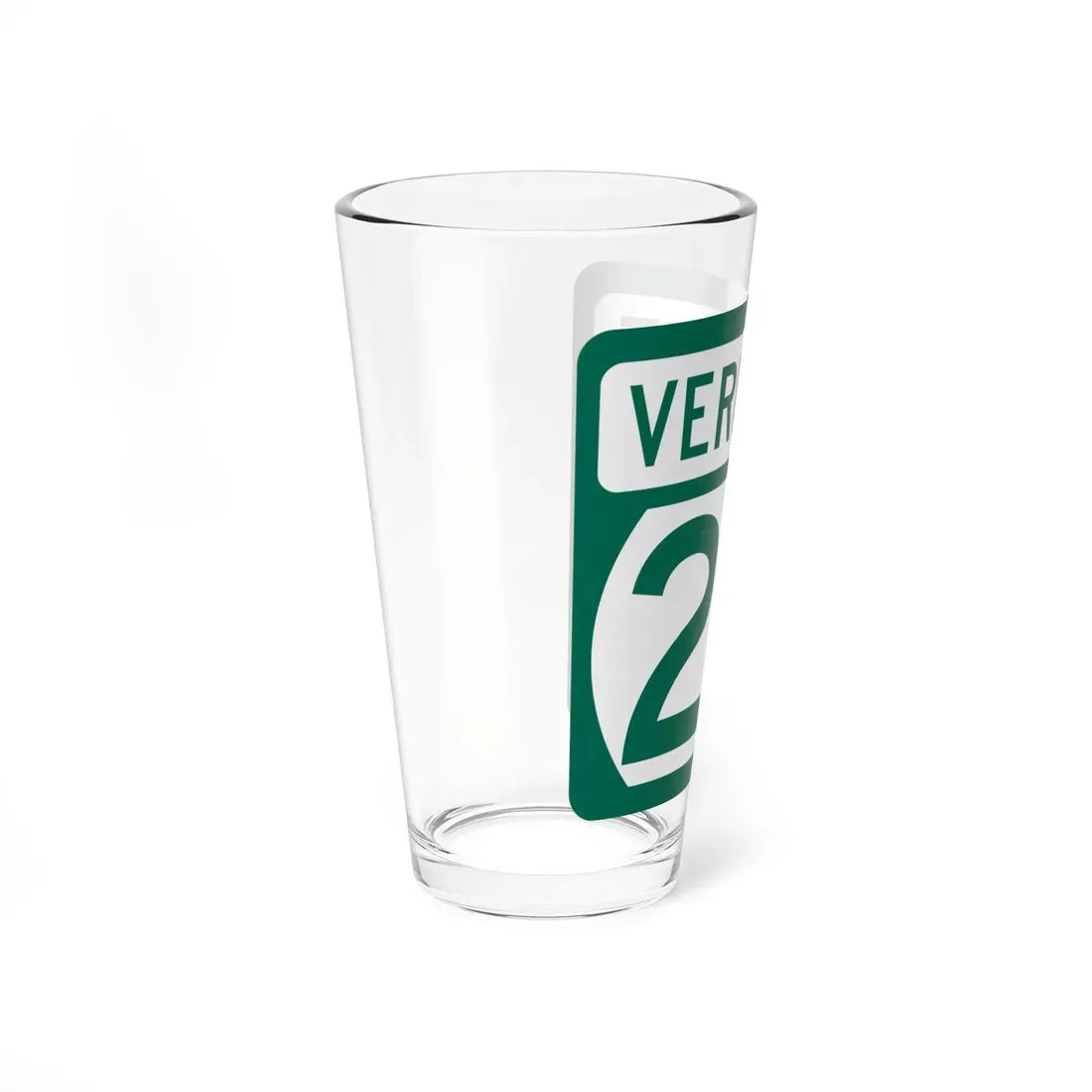 Vermont 26 (Vermont) (Road Sign) Pint Glass 16oz - Go Mug Yourself